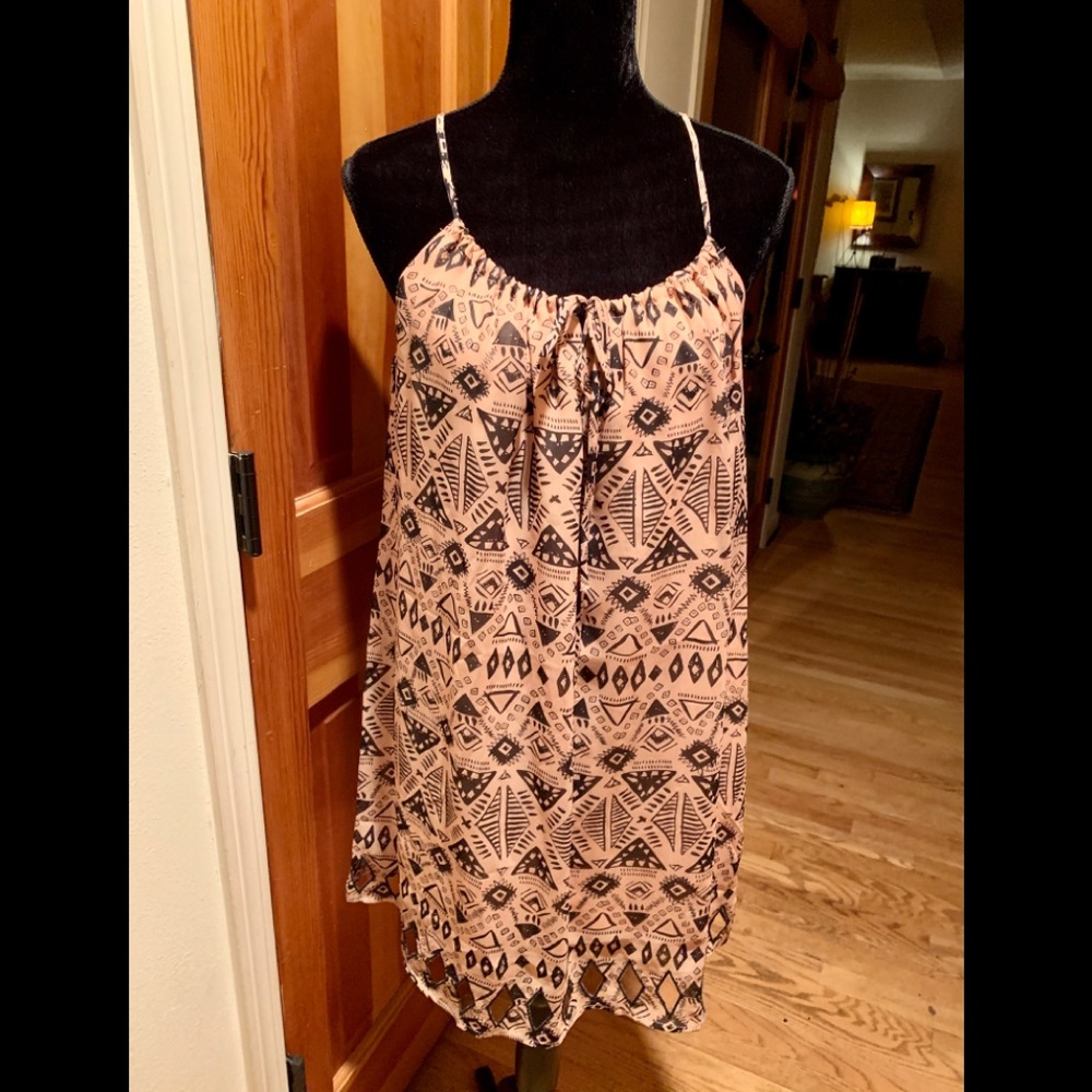 NWT isabel lu tribal print dress.
